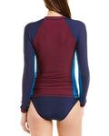 HELEN JON XS rash guard island surf shirt swimsuit top UPF 50 sunscreen