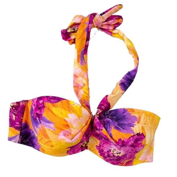 NIP TUCK Bond-eye Australia bright orange bikini 2pc set swimsuit