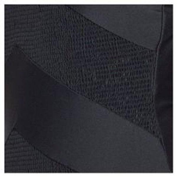 TORI PRAVER designer L swimsuit strappy black lace-up back smocked panels-Clothing, Shoes & Accessories:Women's Clothing:Swimwear-Tori Praver-Large-Black-Jenifers Designer Closet