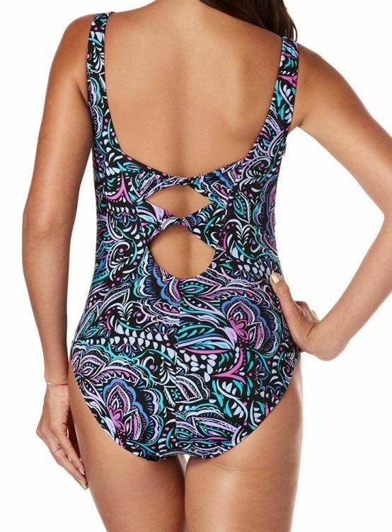 MAGICSUIT MIRACLESUIT 10 swimsuit slimming ruched one piece gypsy presley - Jenifers Designer Closet