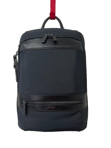 TUMI Monroe Foxwood laptop backpack black carbon fiber travel bag carry-on