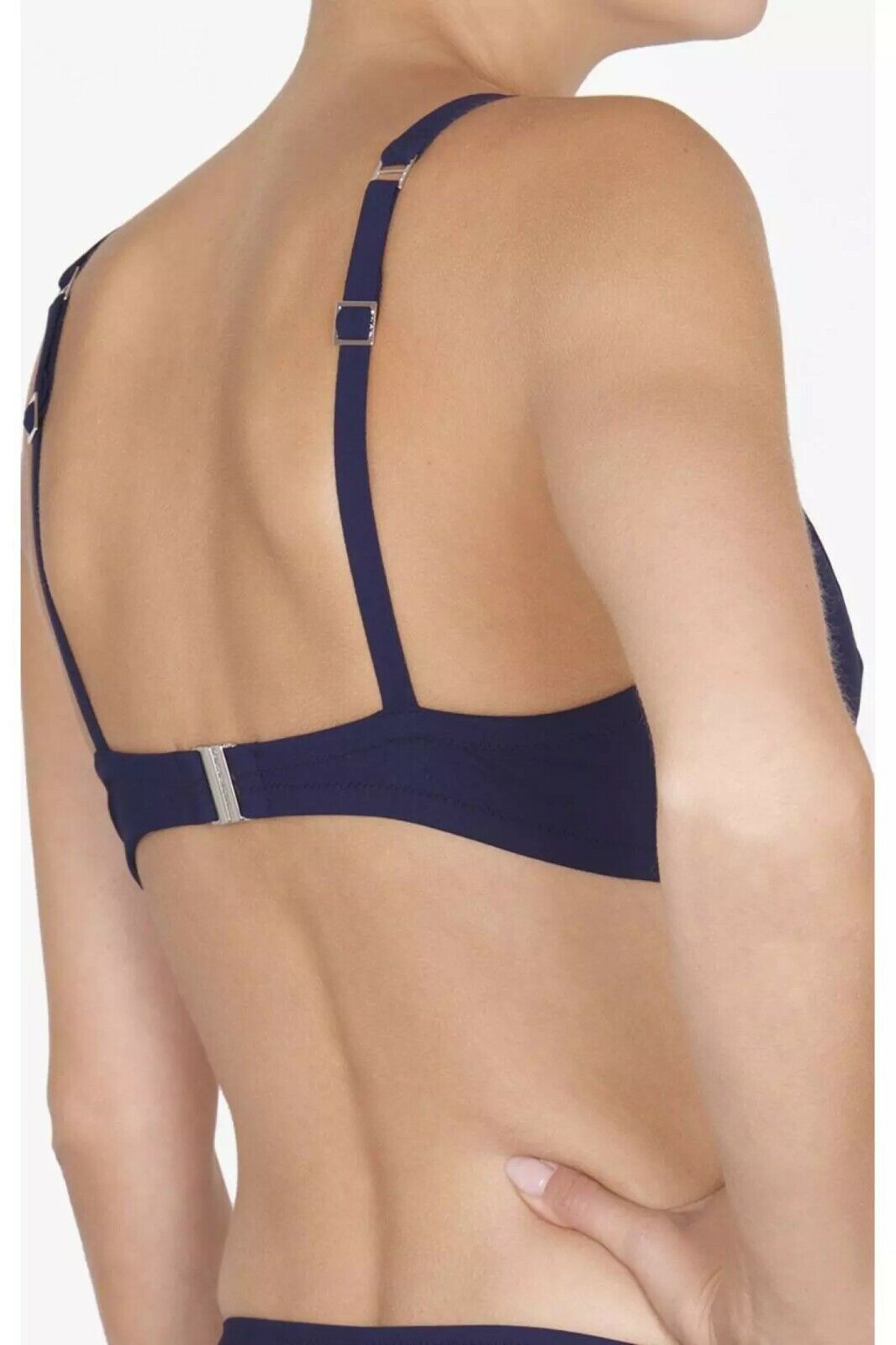 SHAN Swimwear 8 underwire bikini swimsuit 2 Piece marine blue navy