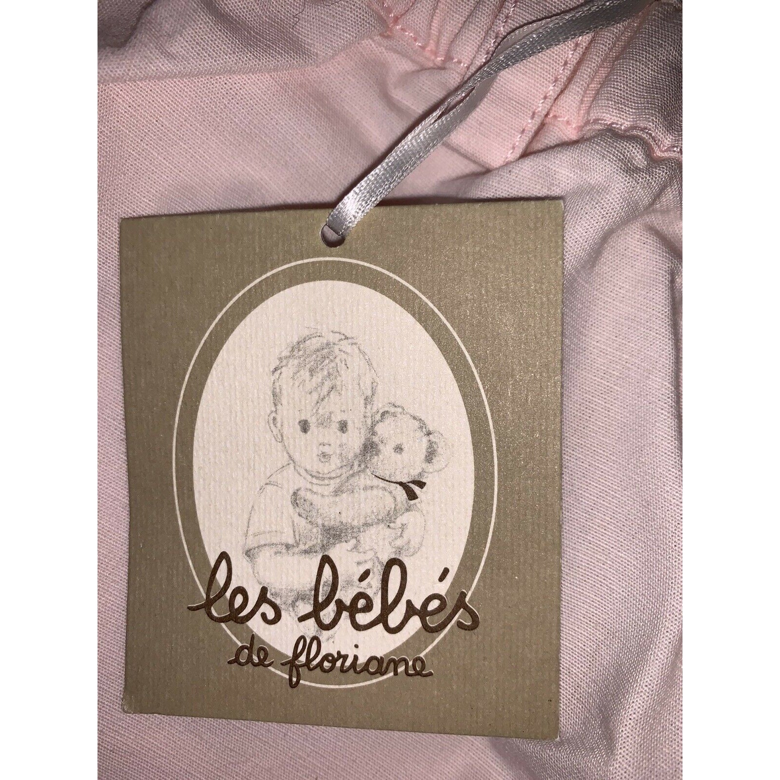 Les Bebe’s De Floriane 12 MOS.1 Year Baby Girls Pants France Pink Rhinestone-Clothing, Shoes & Accessories:Baby:Baby & Toddler Clothing:Bottoms-Les Bebes-Jenifers Designer Closet