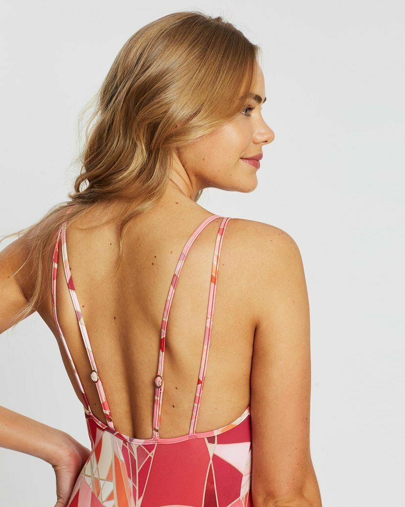 JETS by Jessika Allen 6 US 10 AU swimsuit tank one-piece Adagio rosewood