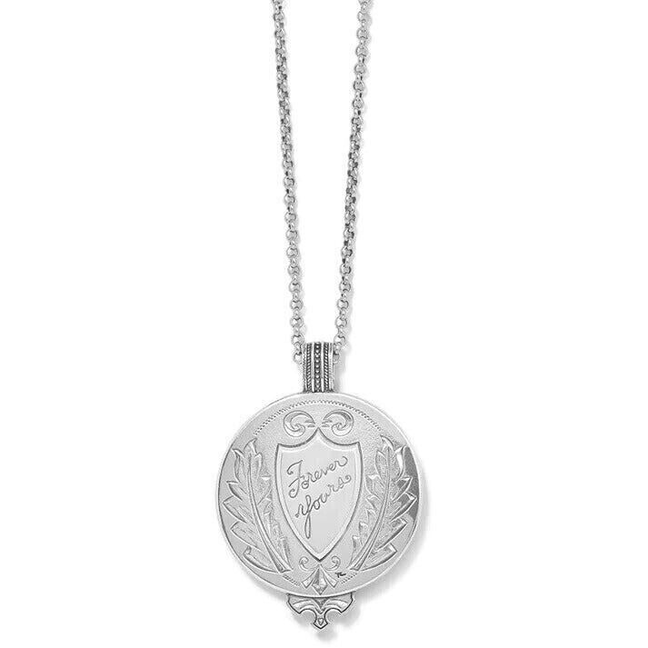 Brighton ESSEX Forever Yours love convertible necklace pendant