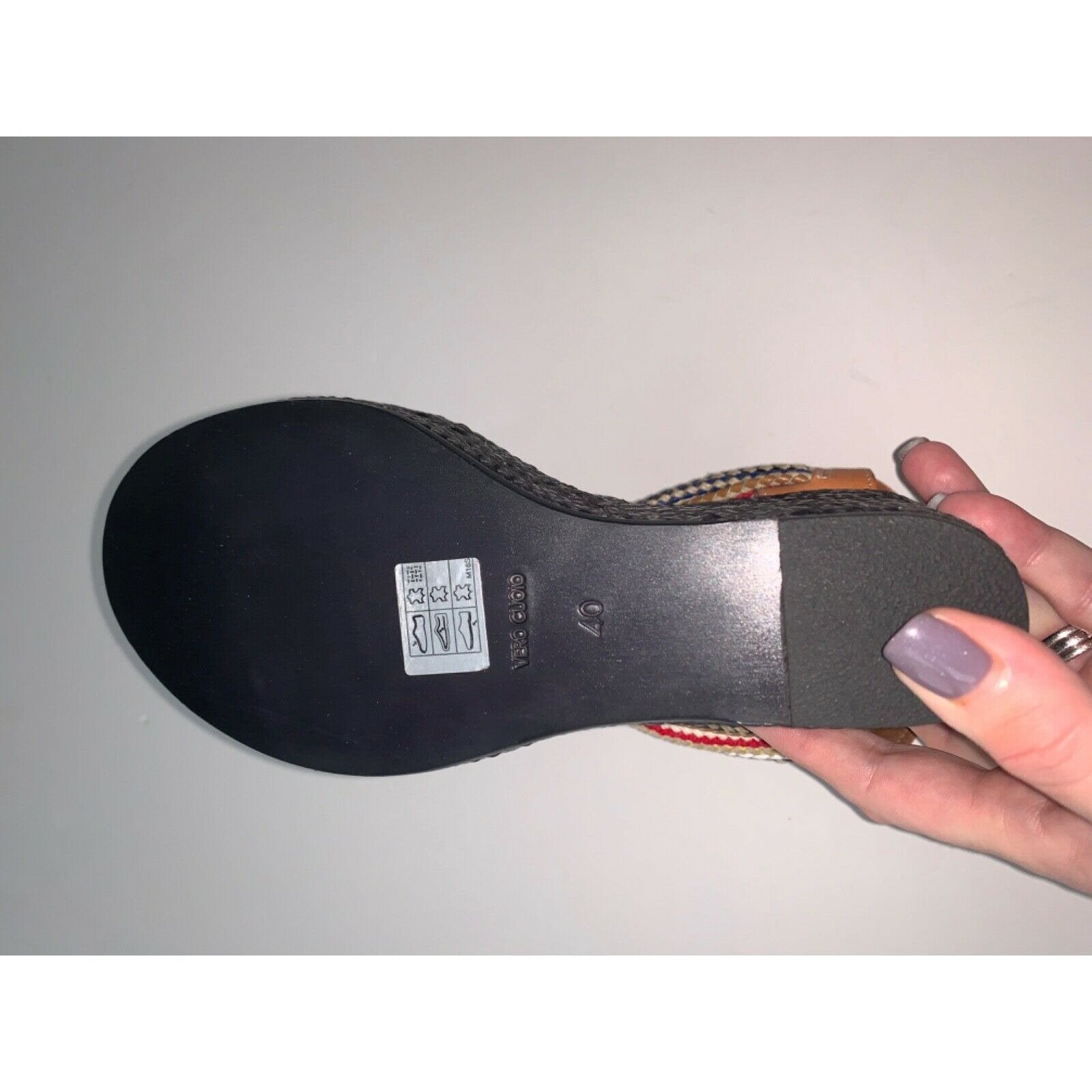HACHE Italy 40 heels platforms wedges sandals shoes ankle strap strappy $325-Clothing, Shoes & Accessories:Women's Shoes:Heels-Hache-Jenifers Designer Closet