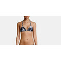 MIKOH L bikini top swimsuit indies macrame triangle $161 black white-Clothing, Shoes & Accessories:Women's Clothing:Swimwear-Mikoh-Large-Black-Jenifers Designer Closet
