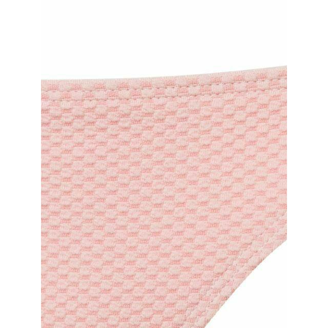 SUBOO Australia US-6 AUS-10 rose pink textured slim bikini bottoms swimsuit-Clothing, Shoes & Accessories:Women's Clothing:Swimwear-Suboo-6-US-Rose pink-Jenifers Designer Closet