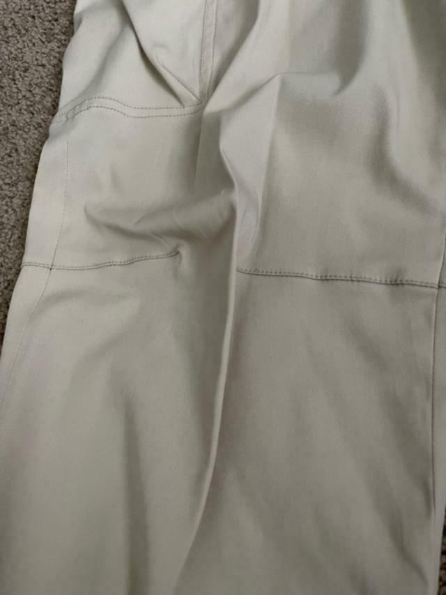 EMPORIO ARMANI 50/14 cargo pants trousers slacks khaki stone knee seams