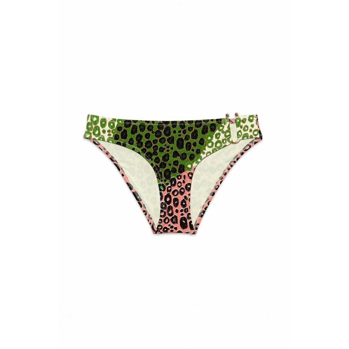 DEREK LAM 10 Crosby bikini bottom XS U-wire leopard design-Clothing, Shoes & Accessories:Women's Clothing:Swimwear-10 Crosby Derek Lam-XS-Carnation-Jenifers Designer Closet