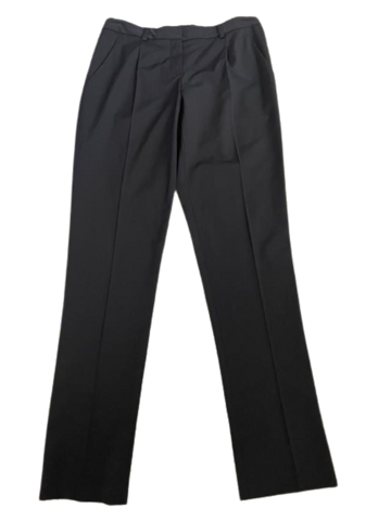 THEORY 8 career black dress wool pants slacks trousers ladies stretch $395