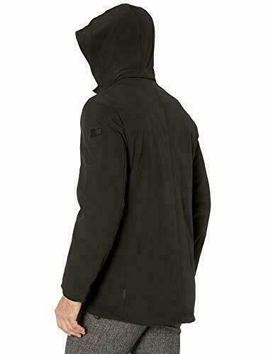 TUMI men's Lakeridge jacket coat water-resistant black hooded - Jenifers Designer Closet