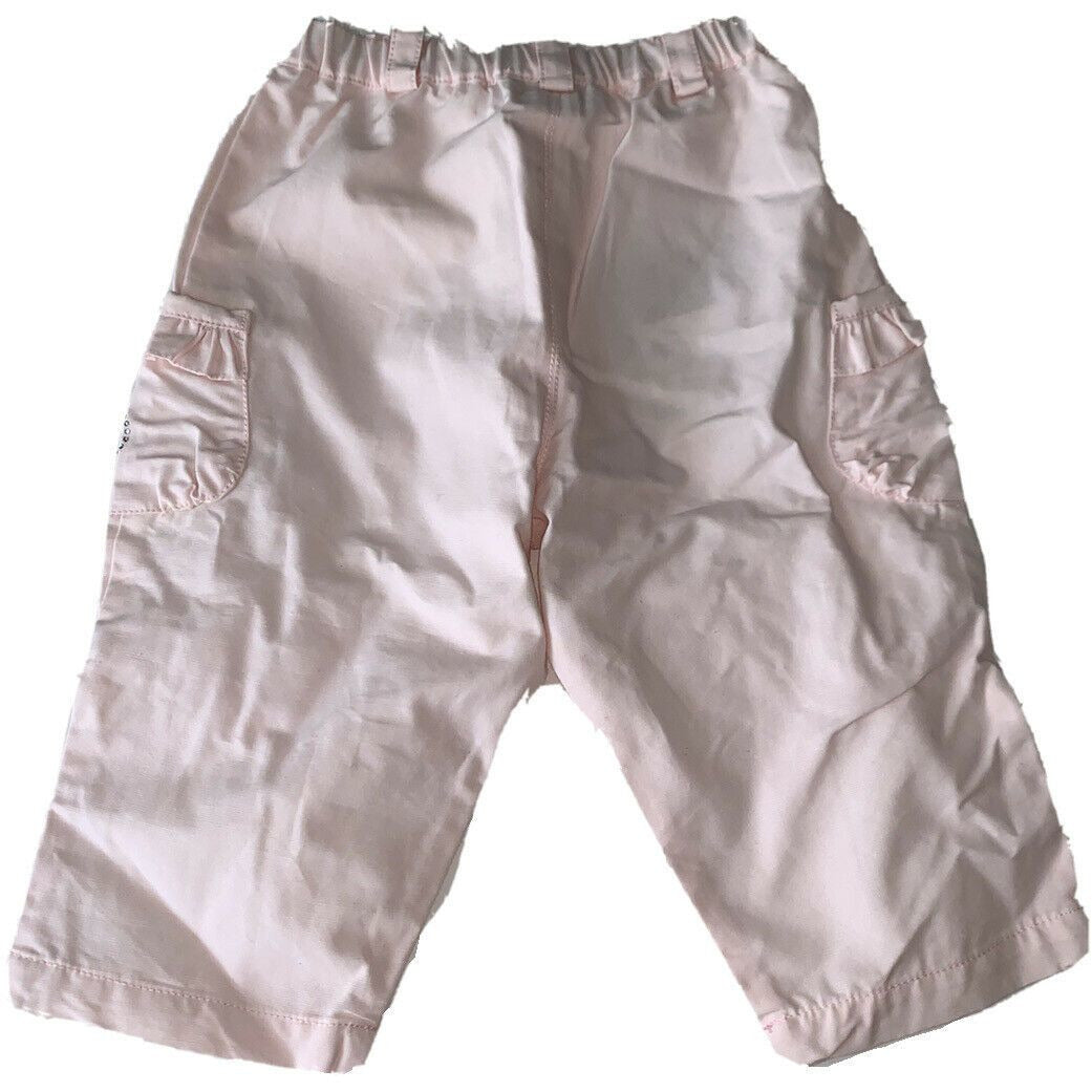 Les Bebe’s De Floriane 12 MOS.1 Year Baby Girls Pants France Pink Rhinestone-Clothing, Shoes & Accessories:Baby:Baby & Toddler Clothing:Bottoms-Les Bebes-Jenifers Designer Closet