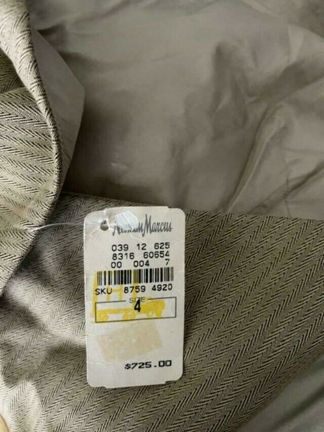 GIANFRANCO FERRE bodysuit 38 4 Italy dei mattioli spa Neiman Marcus tags