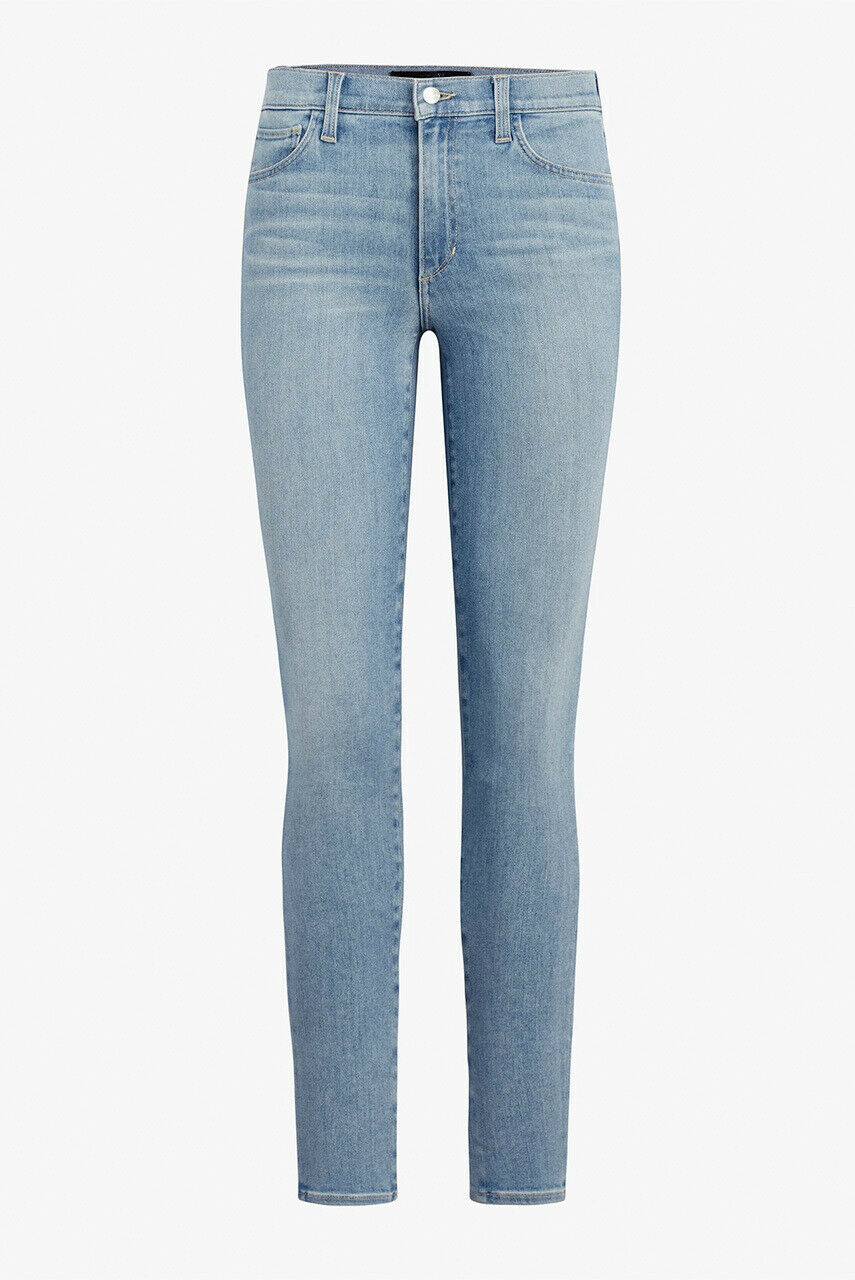 JOE'S JEANS 24 high rise ankle skinny earth conscious whiskered faded