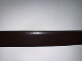 TUMI reversible 42 leather men's belt black/dk. brown made in France luxury