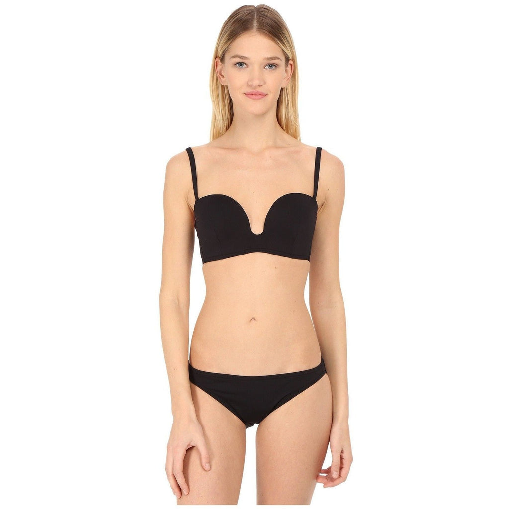 PROENZA SCHOULER S molded-cup bikini swimsuit black $425 two piece-Clothing, Shoes & Accessories:Women's Clothing:Swimwear-Proenza Schouler-Small-Black-Jenifers Designer Closet