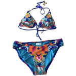 TRINA TURK Tapestry 6 2PC bikini set swimsuit bright colors bathing suit-Clothing, Shoes & Accessories:Women's Clothing:Swimwear-Trina Turk-6-Multi-Jenifers Designer Closet