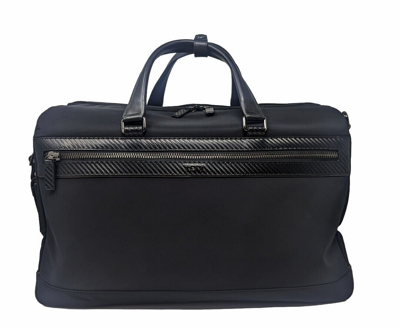 Tumi leather clearance travel bag