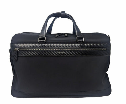 TUMI Newbury Duffel black carbon travel shoulder bag carry-on luggage Monroe