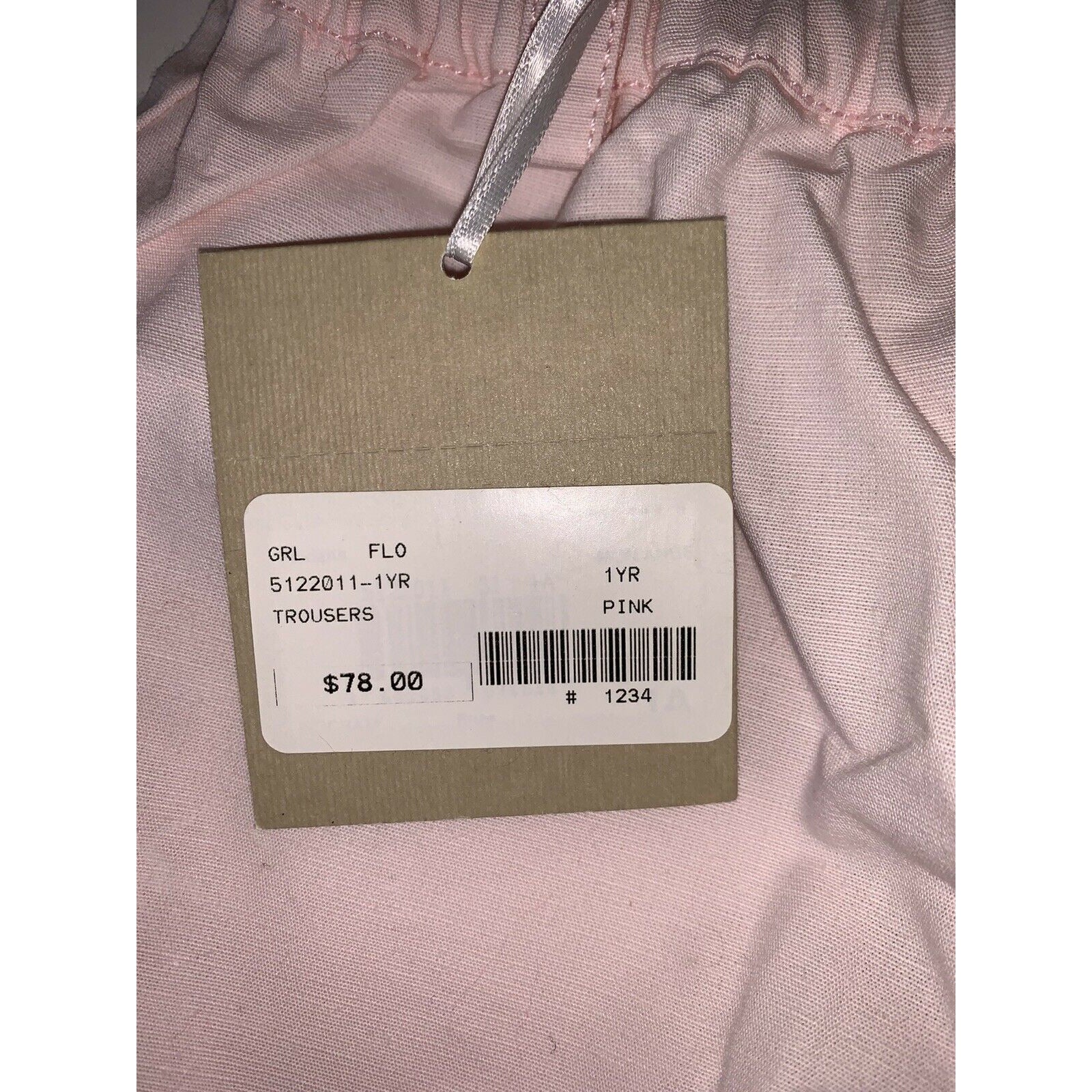 Les Bebe’s De Floriane 12 MOS.1 Year Baby Girls Pants France Pink Rhinestone-Clothing, Shoes & Accessories:Baby:Baby & Toddler Clothing:Bottoms-Les Bebes-Jenifers Designer Closet