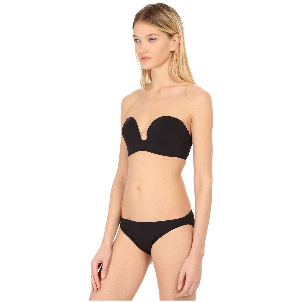 PROENZA SCHOULER S molded-cup bikini swimsuit black $425 two piece-Clothing, Shoes & Accessories:Women's Clothing:Swimwear-Proenza Schouler-Small-Black-Jenifers Designer Closet