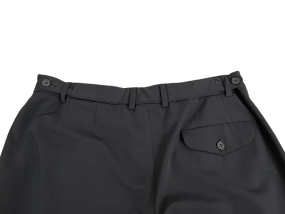 THEORY 8 career black dress wool pants slacks trousers ladies stretch $395