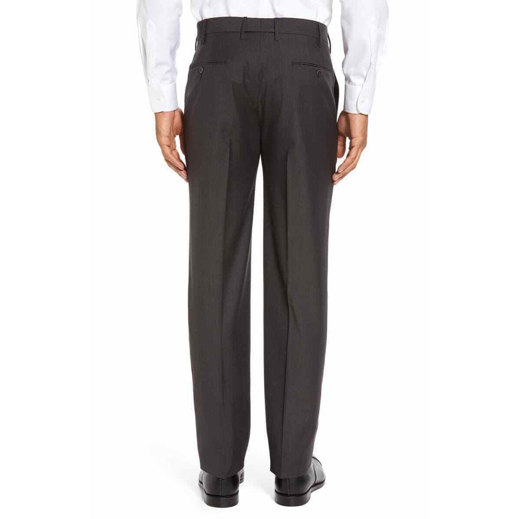 ZANELLA 32 Dk Brown wool dress pants trousers Italy $375 David slacks men's-Clothing, Shoes & Accessories:Men:Men's Clothing:Pants-Zanella-32-Brown-Jenifers Designer Closet