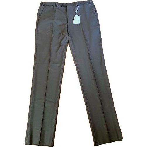 GIORGIO ARMANI Collezioni US-40 IT-56 pants slacks trousers un-hemmed men's-Clothing, Shoes & Accessories:Men's Clothing:Pants-Giorgio Armani Collezioni-IT 56/ US 40-Mushroom taupe-Jenifers Designer Closet
