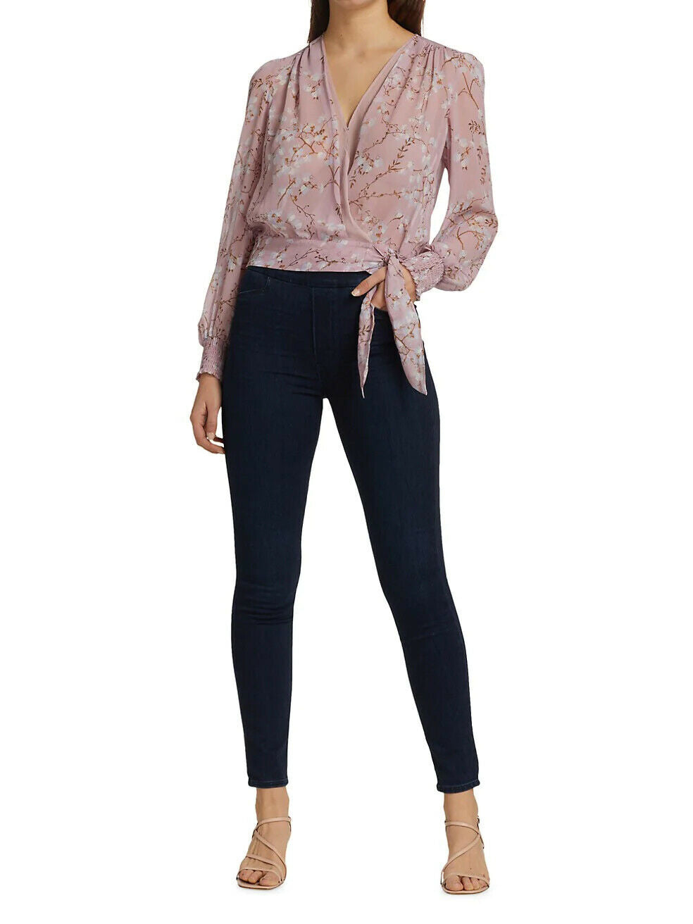 PAIGE Hoxton 26 4 6 pull-on ultra Skinny jeans elastic waist hi rise Love