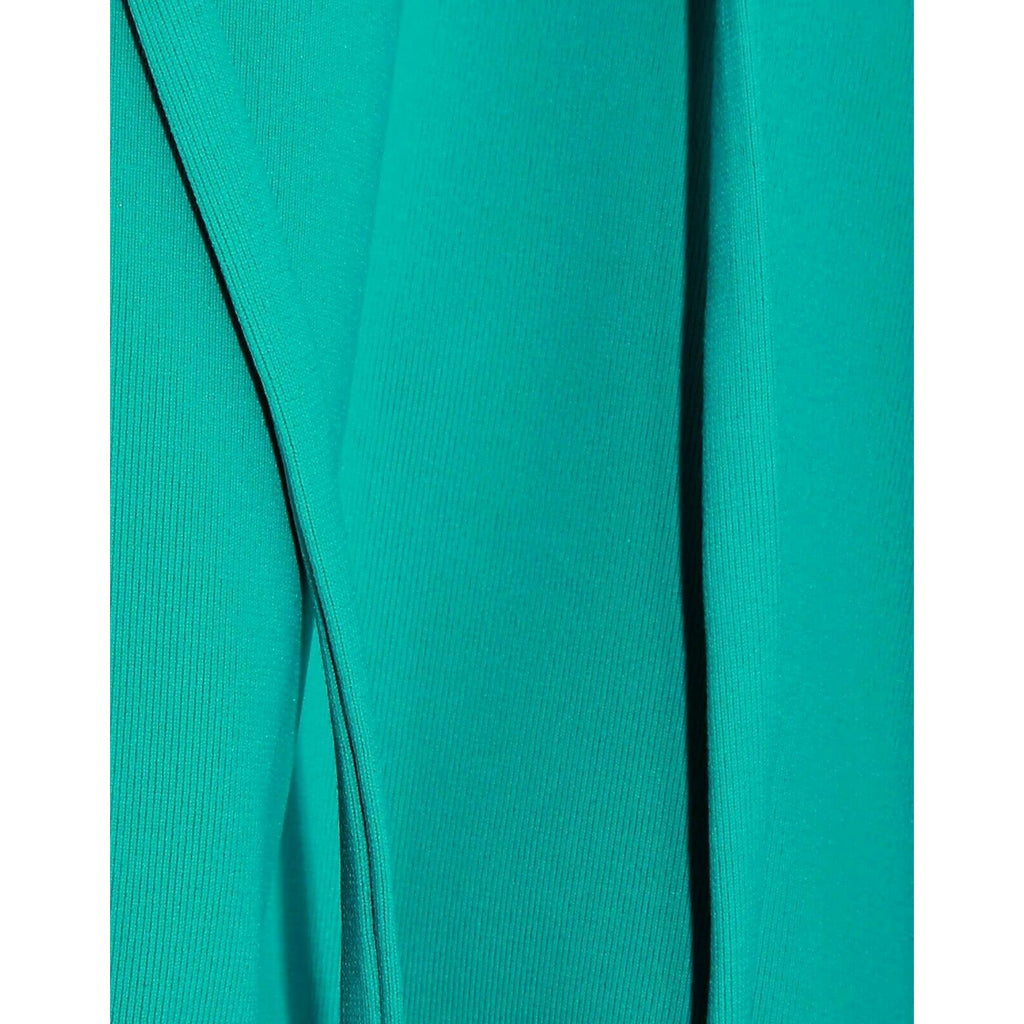 MELISSA ODABASH 38 2 XS Casablanca One piece Swimsuit teal halter v-neck - Jenifers Designer Closet