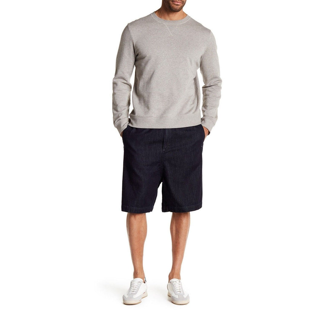 Diesel men's denim shorts Small $168.00 dark blue jeans wash elastic waist-Clothing, Shoes & Accessories:Men's Clothing:Shorts-Diesel-Small-Dark Blue-Jenifers Designer Closet