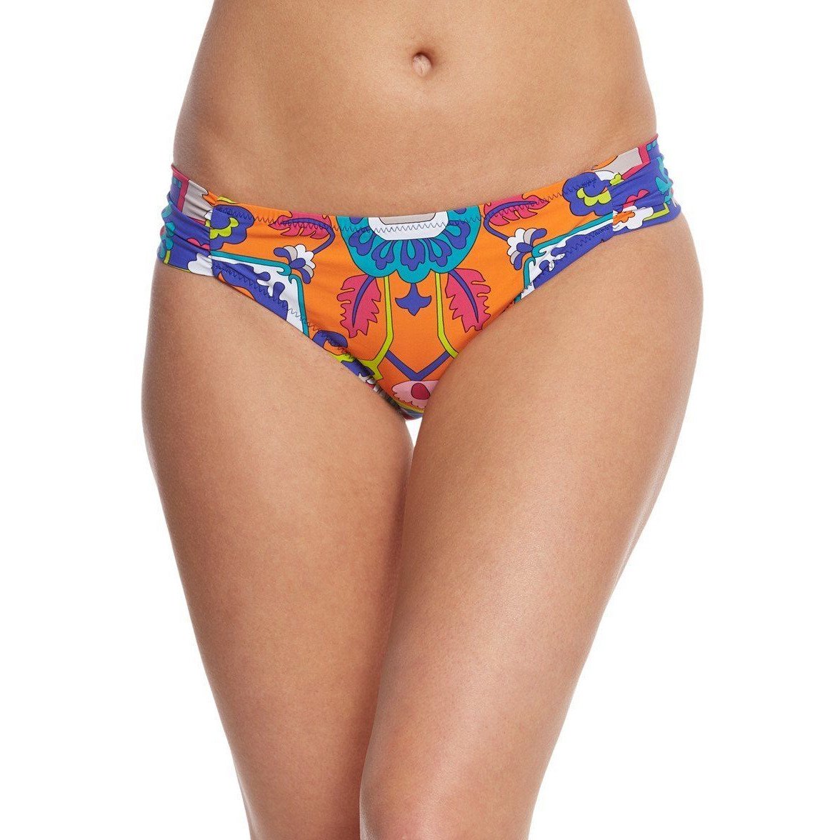 TRINA TURK Tapestry 6 2PC bikini set swimsuit bright colors bathing suit-Clothing, Shoes & Accessories:Women's Clothing:Swimwear-Trina Turk-6-Multi-Jenifers Designer Closet