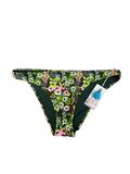 JOHNNY WAS XL multi mono hipster swimsuit bikini bottom green floral peach