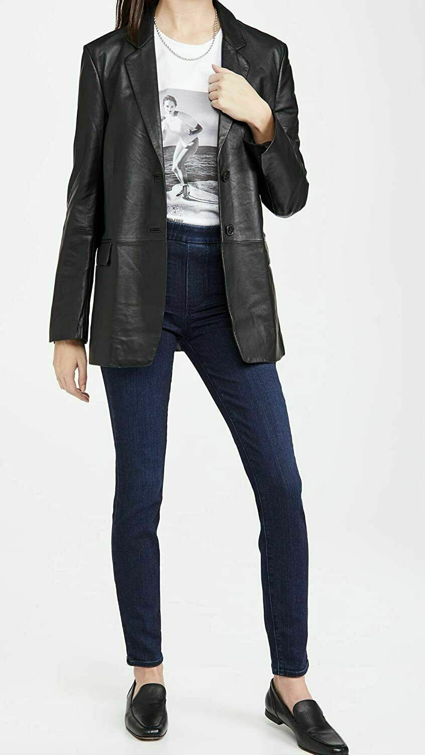 PAIGE Hoxton 26 4 6 pull-on ultra Skinny jeans elastic waist hi rise Love