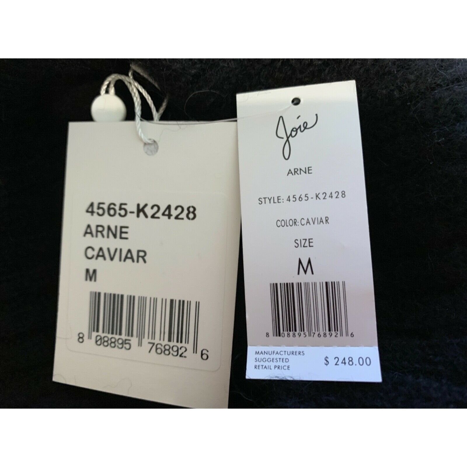JOIE Alpaca M wool sleeveless turtleneck sweater so soft black caviar $248-Clothing, Shoes & Accessories:Women's Clothing:Sweaters-Joie-Medium-Black-Jenifers Designer Closet