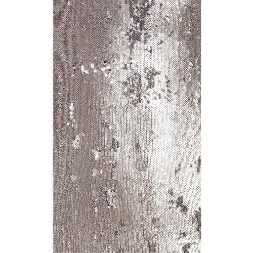 HALSTON cocktail 8 formal party dress Silver Sequins cutout short metallic - Jenifers Designer Closet