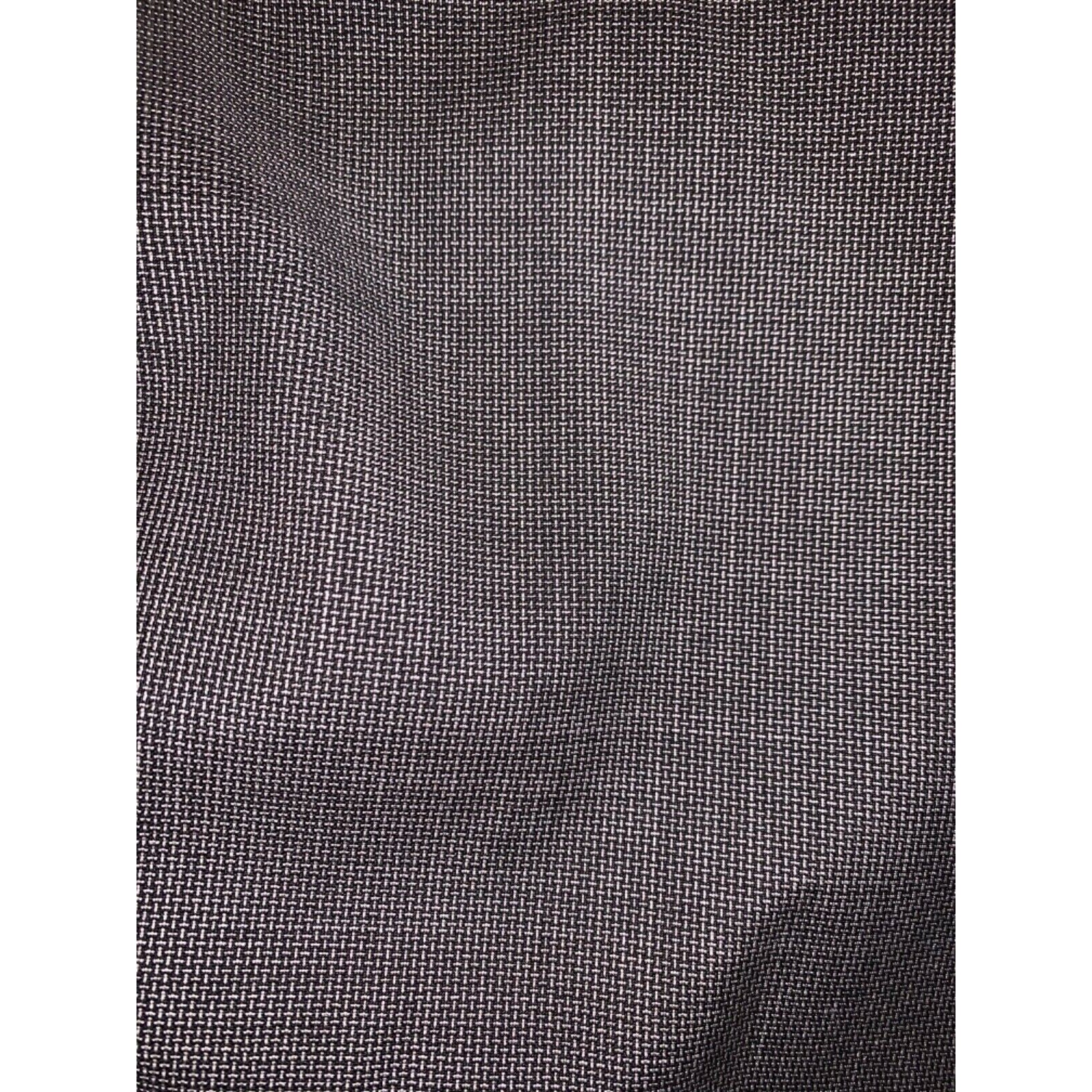 HUGO BOSS US-40R IT-56 suit pants trousers 100% wool check charcoal-Clothing, Shoes & Accessories:Men:Men's Clothing:Suits & Suit Separates-HUGO BOSS-40 Reg-Dark gray-Jenifers Designer Closet