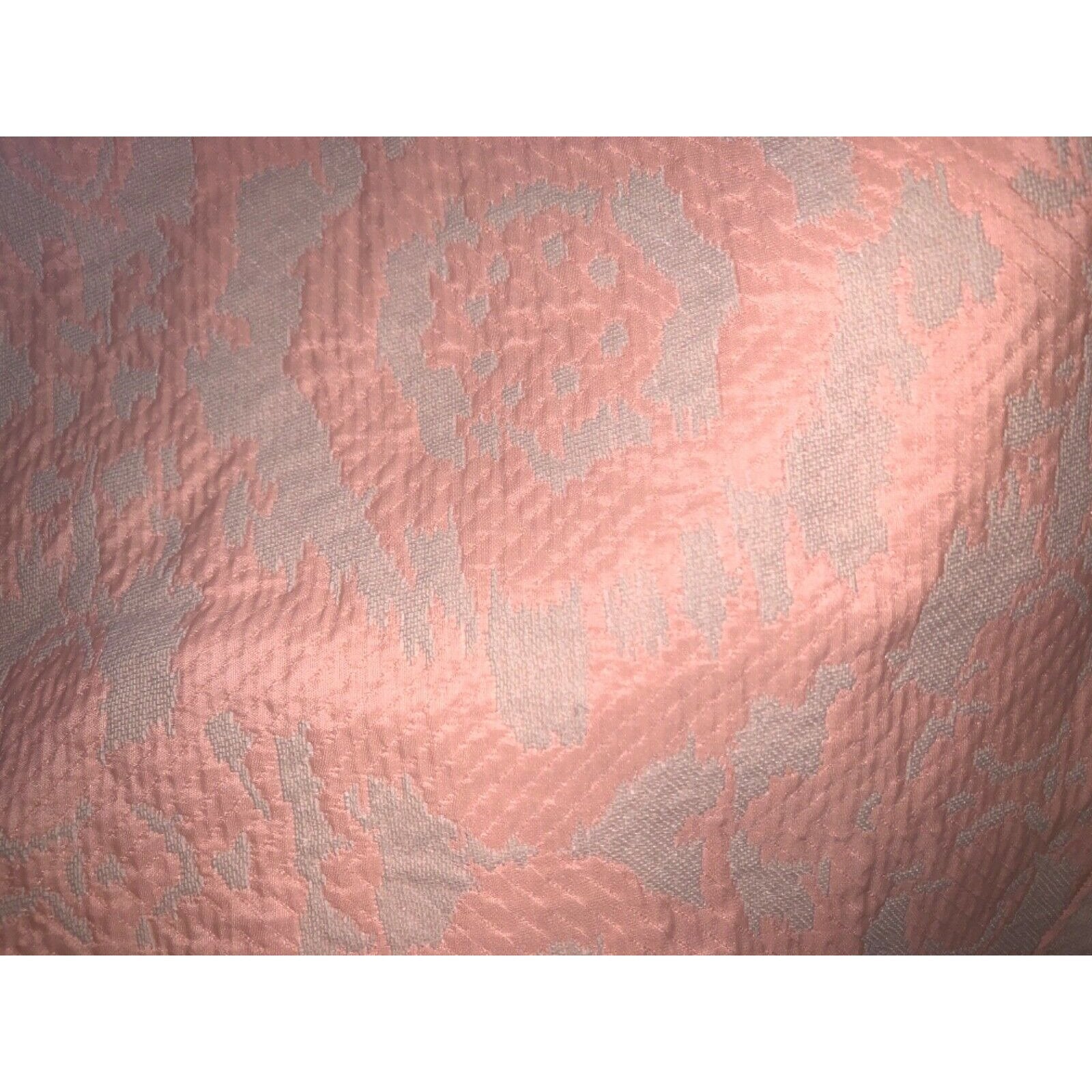 HUTCH Anthropologie 12 Jacquard dress fit and flare peach spring Easter-Clothing, Shoes & Accessories:Women:Women's Clothing:Dresses-Hutch-Jenifers Designer Closet