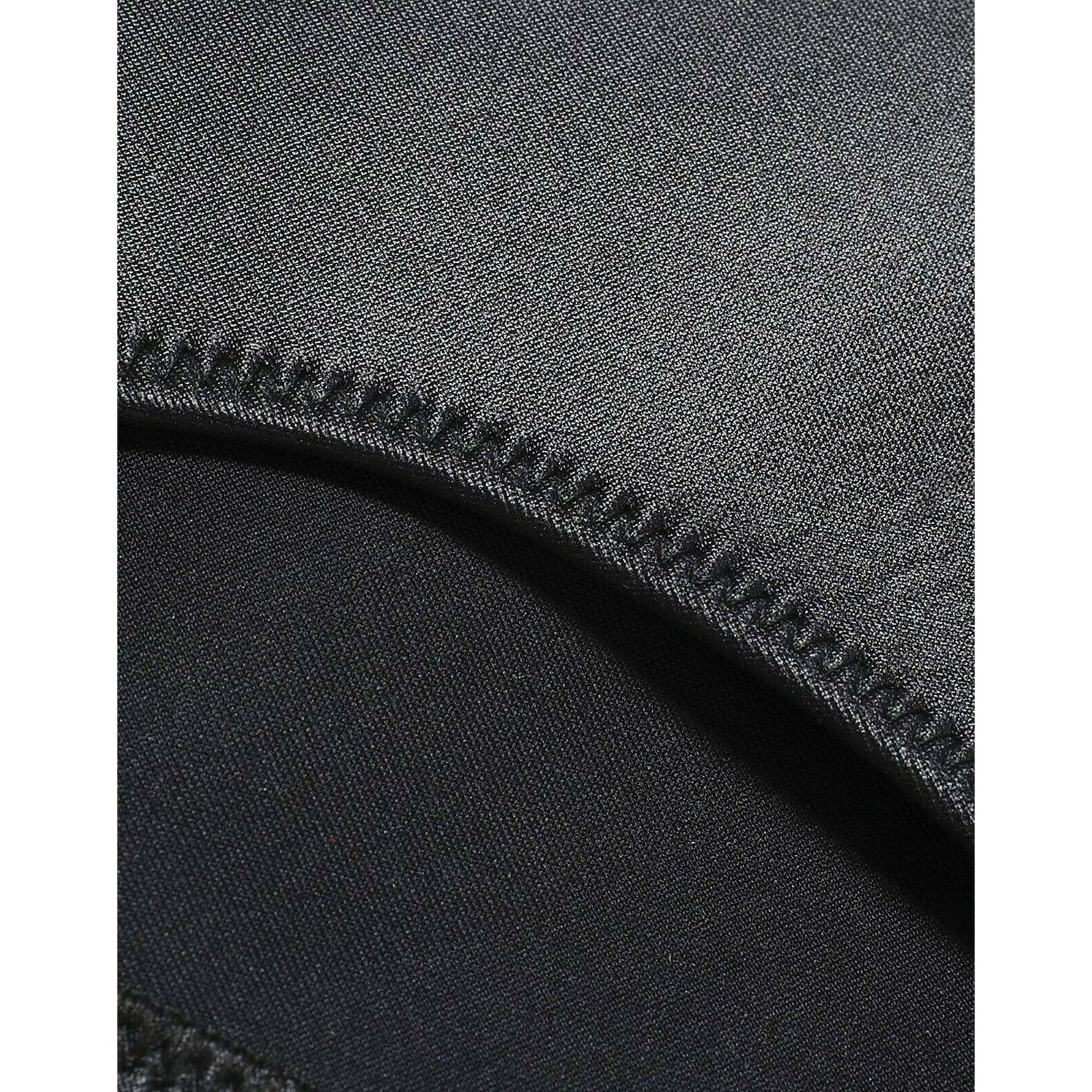 MELISSA ODABASH neoprene wet look bikini swimsuit w/ carry bag - Jenifers Designer Closet
