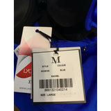 MOEVA London L US-8 swimsuit royal blue formed cups gold chains underwire-Clothing, Shoes & Accessories:Women's Clothing:Swimwear-Moeva London-US-8-Blue-Jenifers Designer Closet