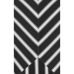 TORI PRAVER swimsuit black white striped 1 piece cheeky maillot-Clothing, Shoes & Accessories:Women's Clothing:Swimwear-Tori Praver Swimwear-Jenifers Designer Closet