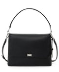 Tumi Stanton Noelle leather Messenger bag handbag purse travel laptop black