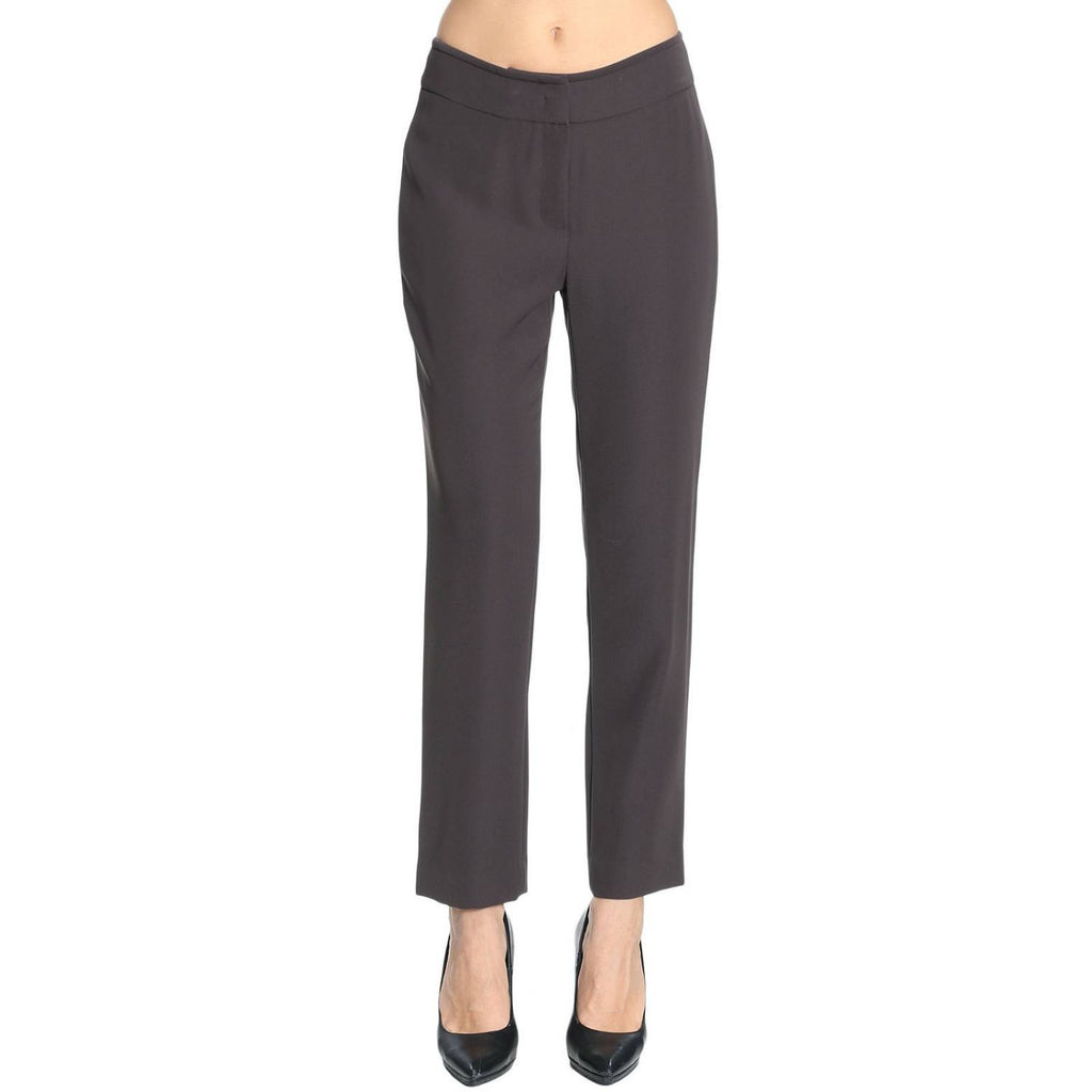 GIORGIO ARMANI COLLEZIONI 50/14 pants trousers slacks career $495 retail-Clothing, Shoes & Accessories:Women's Clothing:Pants-Armani Collezioni-14/50-Gray-Jenifers Designer Closet