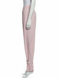 SALLY LAPOINTE M pink mauve track pants w/cinched legs All Too Human