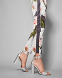 TED BAKER LONDON (2) 6 Chatsworth tapered pants trousers slacks floral crop