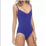 PROENZA SCHOULER SM one-piece swimsuit cobalt blue 1pc maillot