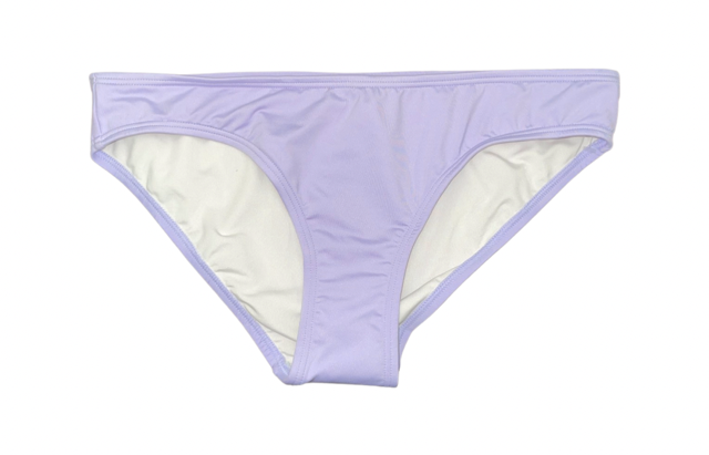 VINCE CAMUTO XS bikini swimsuit bathing suit lilac ruffled off-shoulder