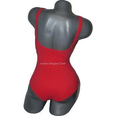 NWT GOTTEX swimsuit 6 coral ruched sides tummy control slimming sexy tank-Swimwear-Gottex-Jenifers Designer Closet