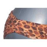 BADGLEY MISCHKA animal bikini swimsuit hipster 4 S leopard cheetah-Swimwear-Badgley Mischka-4-Leopard-Jenifers Designer Closet